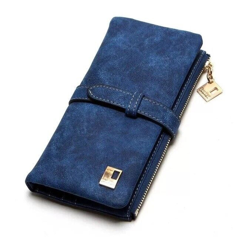 Womens Soft Leather Long Wallet Clutch Card Cash Holder Phone Purse Handbag Bag