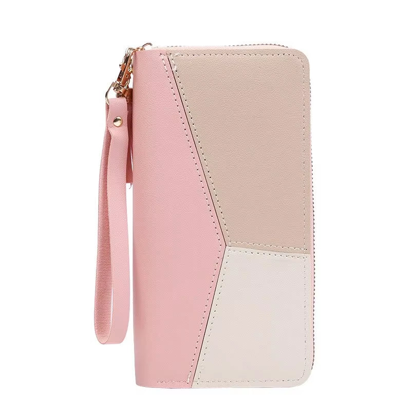 New Fashionable Japanese and Korean Large Capacity Zipper Wallet Long Wallet for Women Handheld Bag for Women