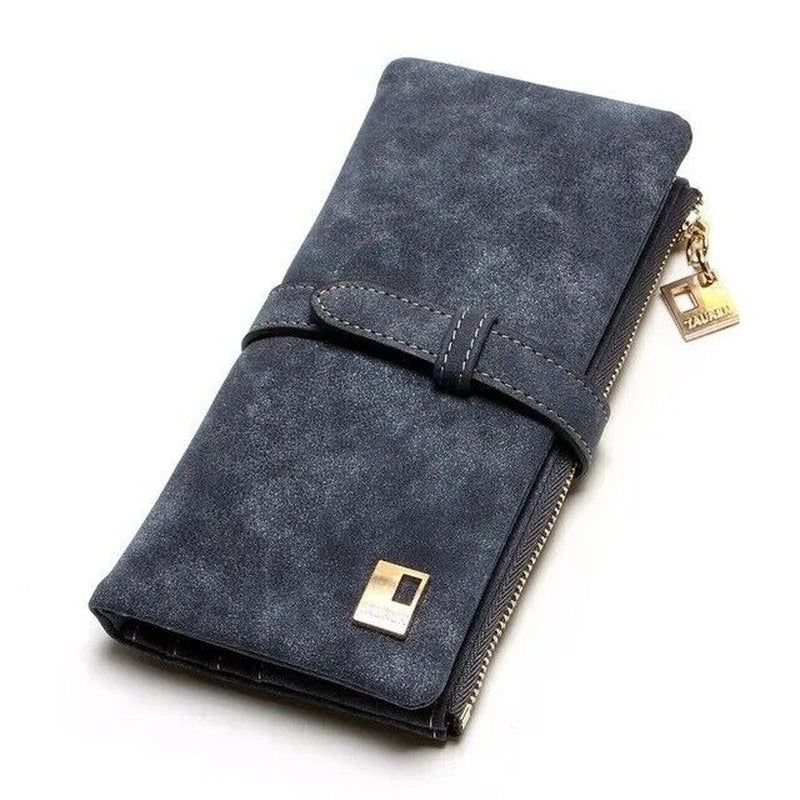 Womens Soft Leather Long Wallet Clutch Card Cash Holder Phone Purse Handbag Bag