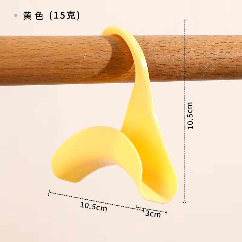 Bag Hook Handbag Arch Hook Tie Scarf Buckle Home Wardrobe Storage Multi-Purpose Hook Reusable Wardrobe Storage Organization Tool