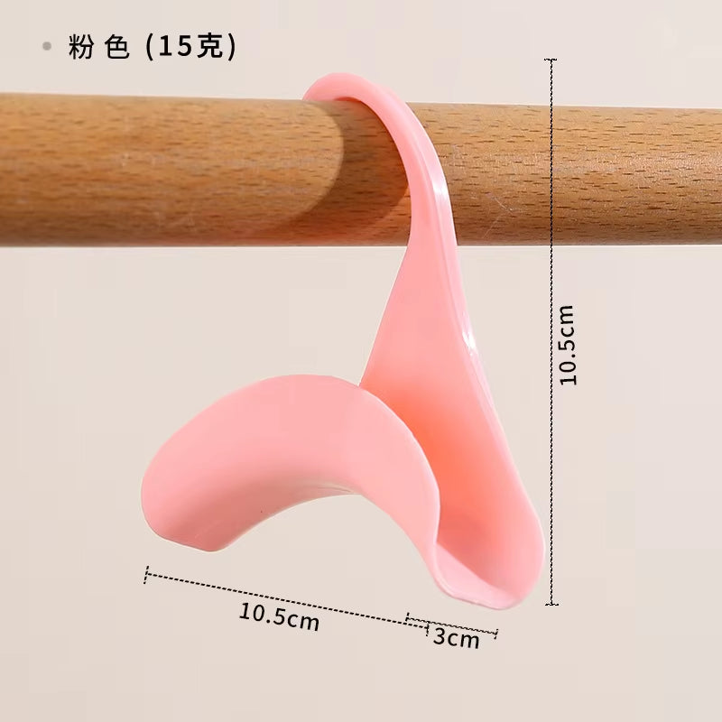 Bag Hook Handbag Arch Hook Tie Scarf Buckle Home Wardrobe Storage Multi-Purpose Hook Reusable Wardrobe Storage Organization Tool