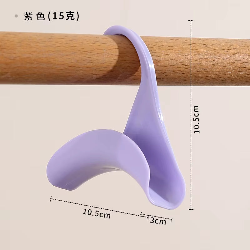 Bag Hook Handbag Arch Hook Tie Scarf Buckle Home Wardrobe Storage Multi-Purpose Hook Reusable Wardrobe Storage Organization Tool