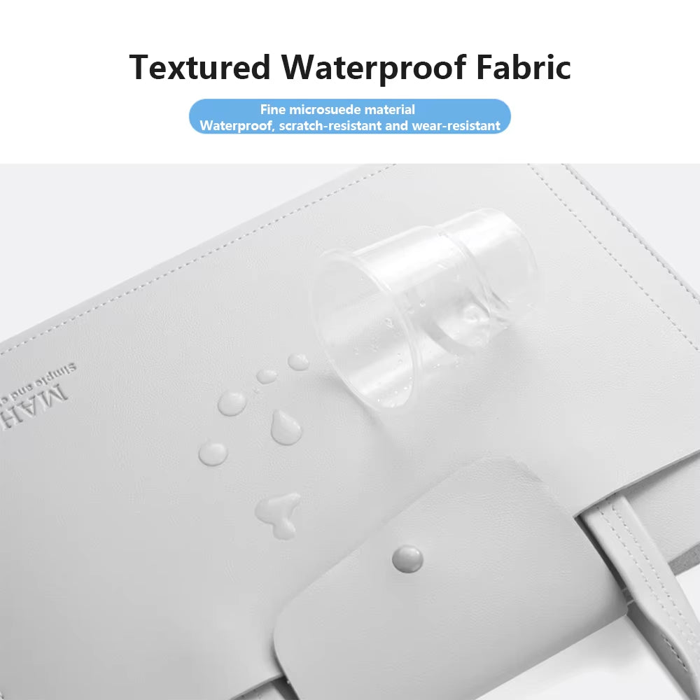 Laptop Bag for Macbook Air Pro 13 15 Huawei Xiaomi 13.3 14 15.6 Inch Waterproof Notebook Case Women Shoulder Handbag Briefcase